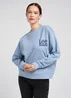 Lee Logo Sweatshirt Fresh Water - 112351133