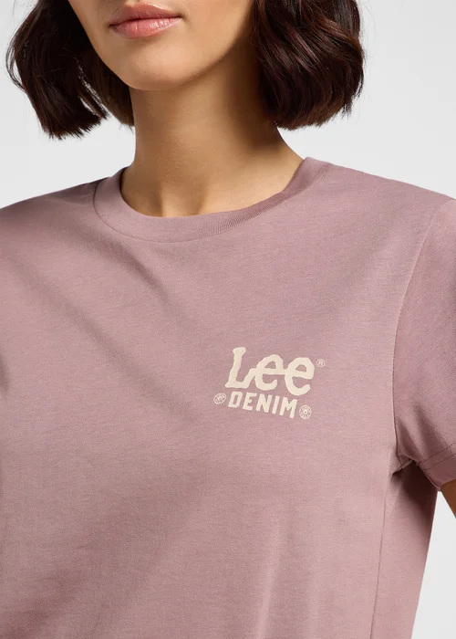 Lee Small Lee Tee Dreamy Mauve - 112363415