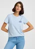 Lee Small Logo Tee Shy Blue
