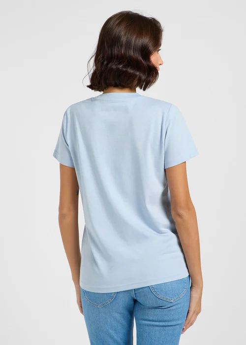 Lee Small Logo Tee Shy Blue