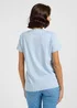 Lee Small Logo Tee Shy Blue - 112363417