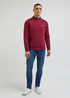 Lee Plain Crew Sweatshirt Port - L81IRFA84