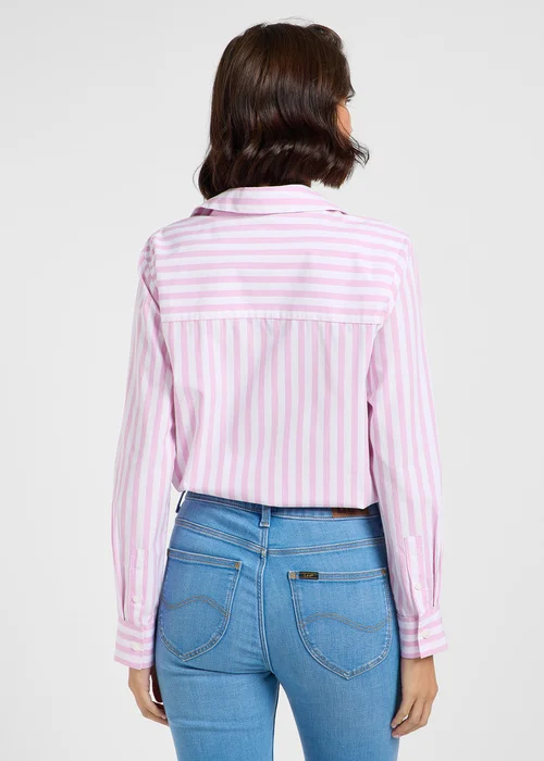 Lee Pocketless Shirt Happy Stripe - 112363428