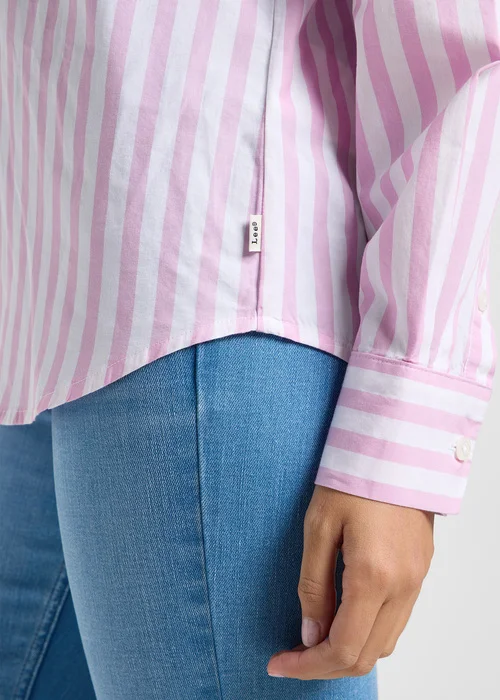 Lee Pocketless Shirt Happy Stripe - 112363428