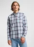 Lee Button Down Aurora Sepia Plaid - 112363687