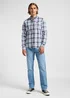 Lee Button Down Aurora Sepia Plaid - 112363687