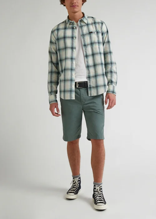 Lee Regular Chino Short Fort Green
