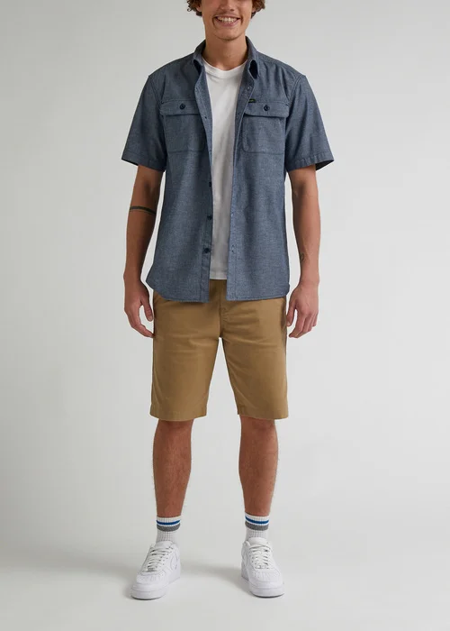Lee Regular Chino Short Clay