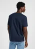 Lee Subtle Logo Tee Rivet Navy - 112365456