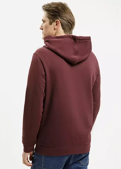 Cross Jeans Hoodie Zip Plum 074