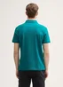 Tom Tailor Basic Polo With Contrast Dark Bottle Green