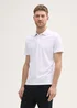 Tom Tailor Basic Polo With Contrast Lucid White