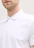 Tom Tailor Basic Polo With Contrast Lucid White