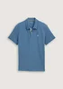 Tom Tailor Basic Polo With Contrast Mystical Blue - 1031006-36985