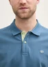 Tom Tailor Basic Polo With Contrast Mystical Blue