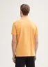 Tom Tailor Basic Polo With Contrast Peachy Orange