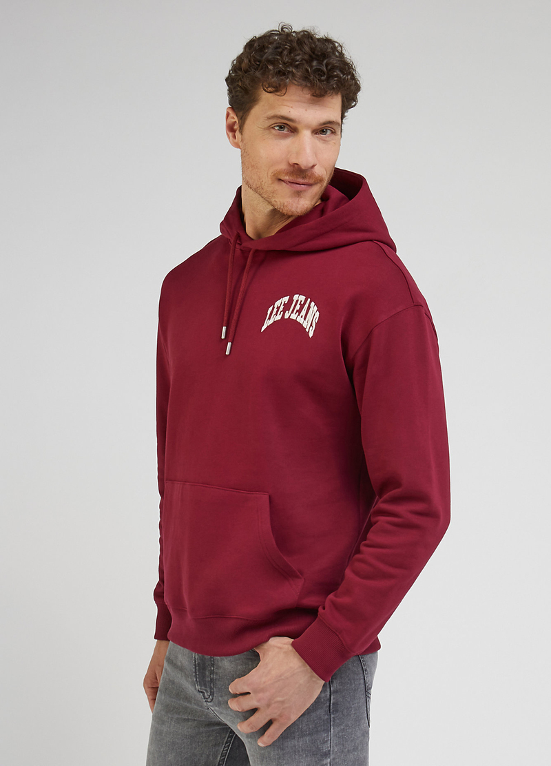 Lee Varsity Hoodie Port - LL80RFA84