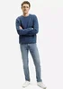 Cross Jeans Sweatshirt Indigo 005 - 25499-005