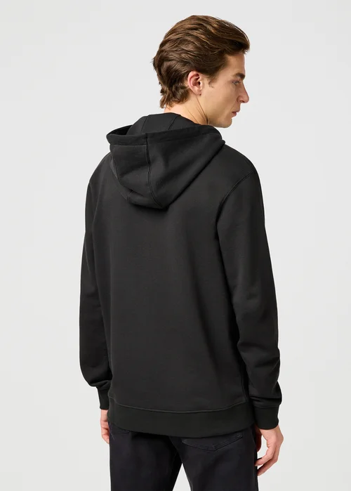 Wrangler Graphic Zip Hoodie Faded Black - 112362888