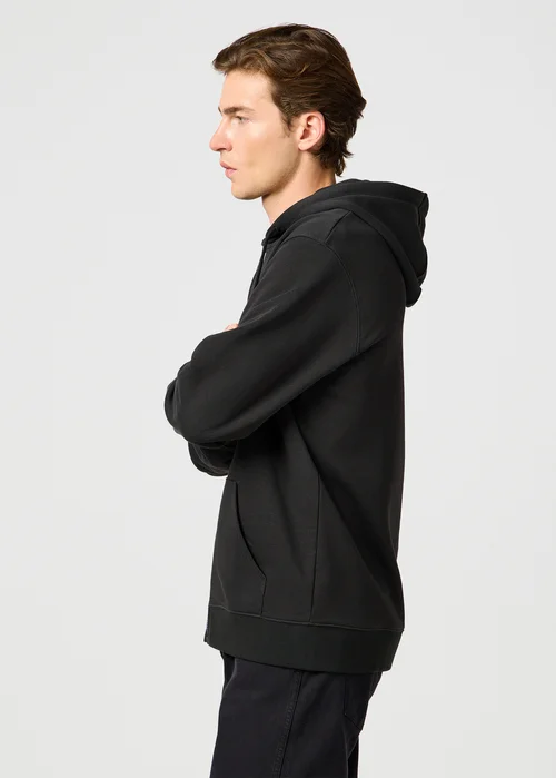 Wrangler Graphic Zip Hoodie Faded Black - 112362888