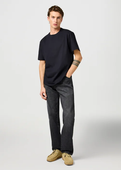 Wrangler Solid Tee Black - 112365120