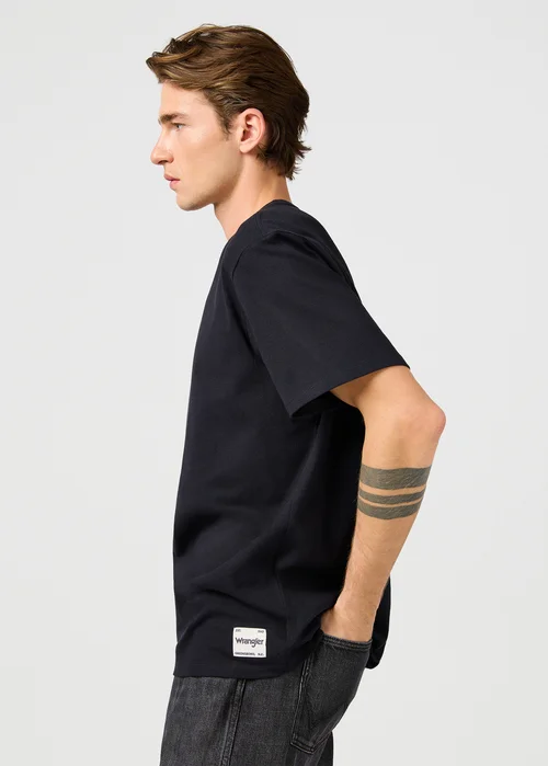 Wrangler Solid Tee Black