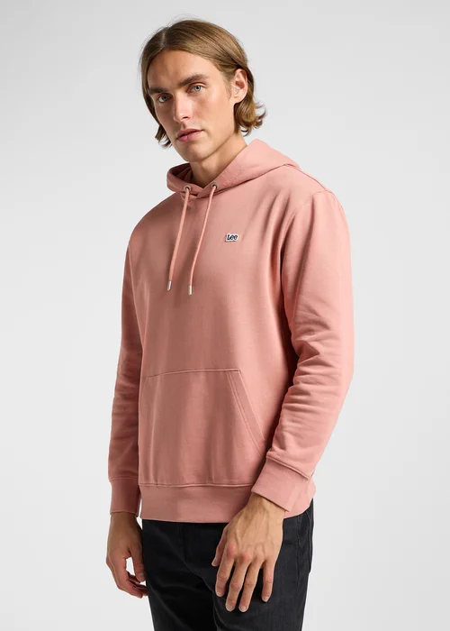 Lee Plain Hoodie Sepia