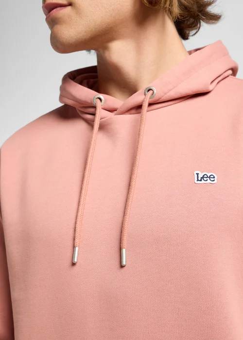 Lee Plain Hoodie Sepia