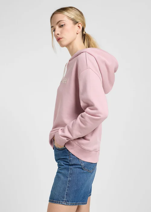 Lee Essential Hoodie Soft Mauve