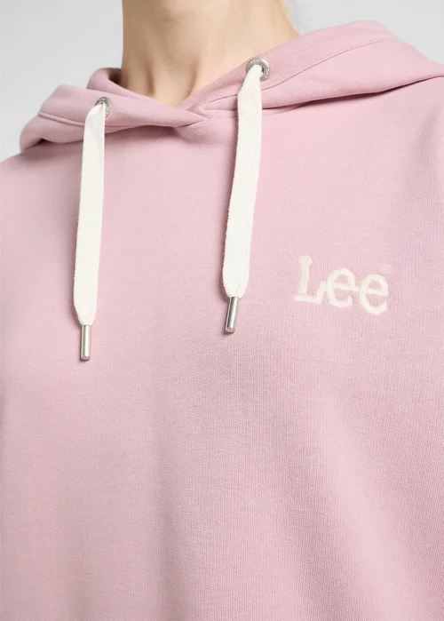 Lee Essential Hoodie Soft Mauve