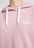 Lee Essential Hoodie Soft Mauve