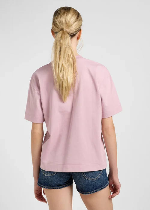 Lee Pocket Tee Soft Mauve - 112363619