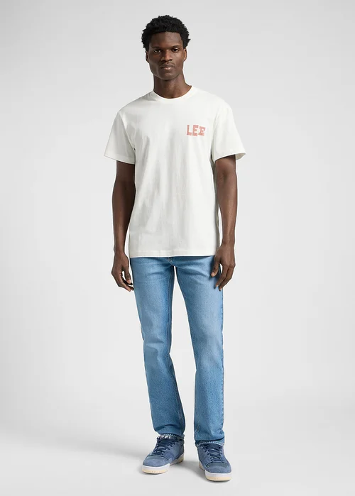 Lee Relaxed Graphic Tee Ecru