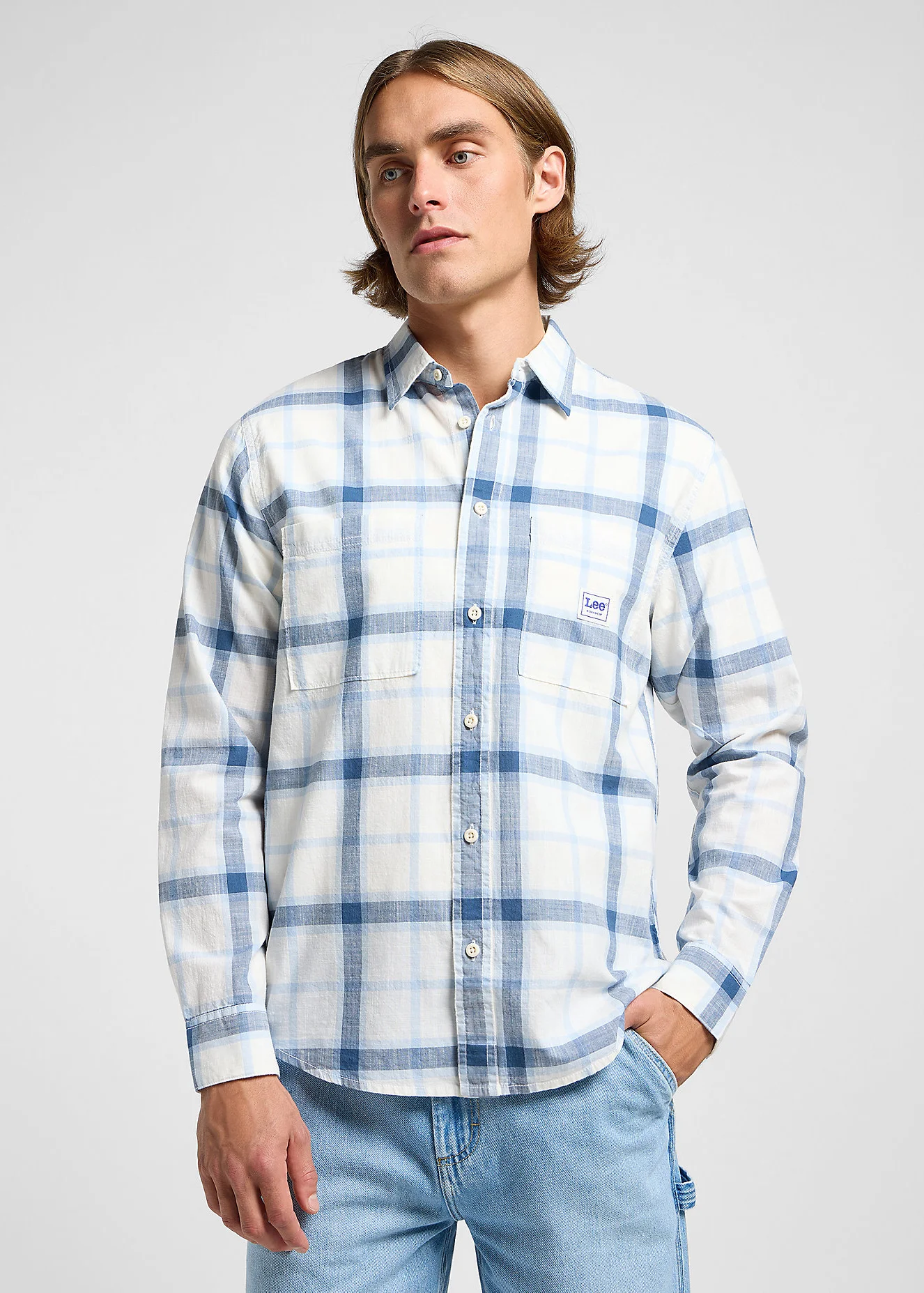Lee Workswear 20 Shirt Blue