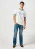 Wrangler Ringer Tee Vintage White - 112362795