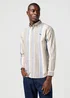 Wrangler Bronco Shirt Tan Stripe