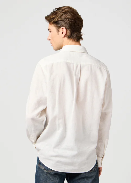 Wrangler One Pocket Shirt White