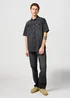 Wrangler Short Sleeve Western Shirt Enchanted Black - 112362746