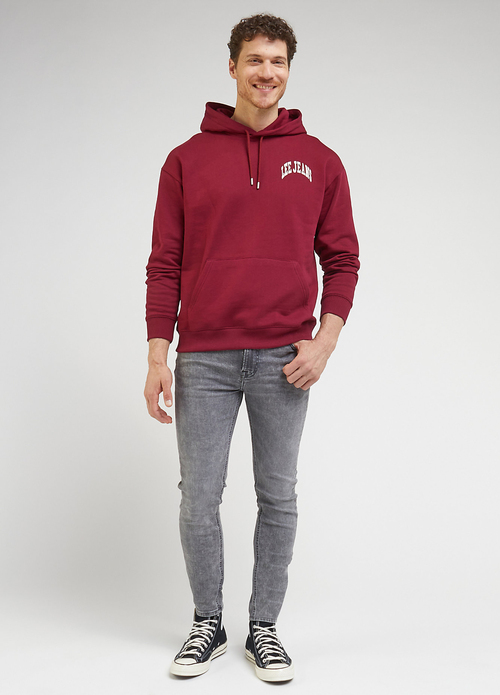 Lee Varsity Hoodie Port - LL80RFA84