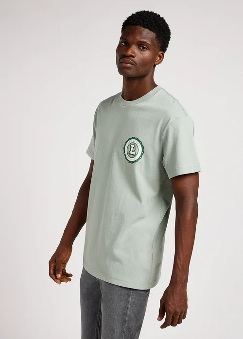 Lee Varsity Tee Intuition Green - 112349086