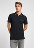 Lee Pique Polo Black