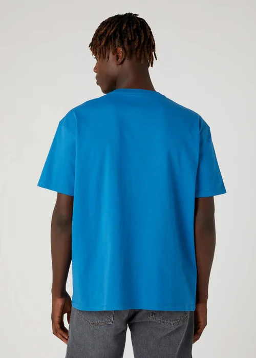 Wrangler Slogan Men Tee Deep Water