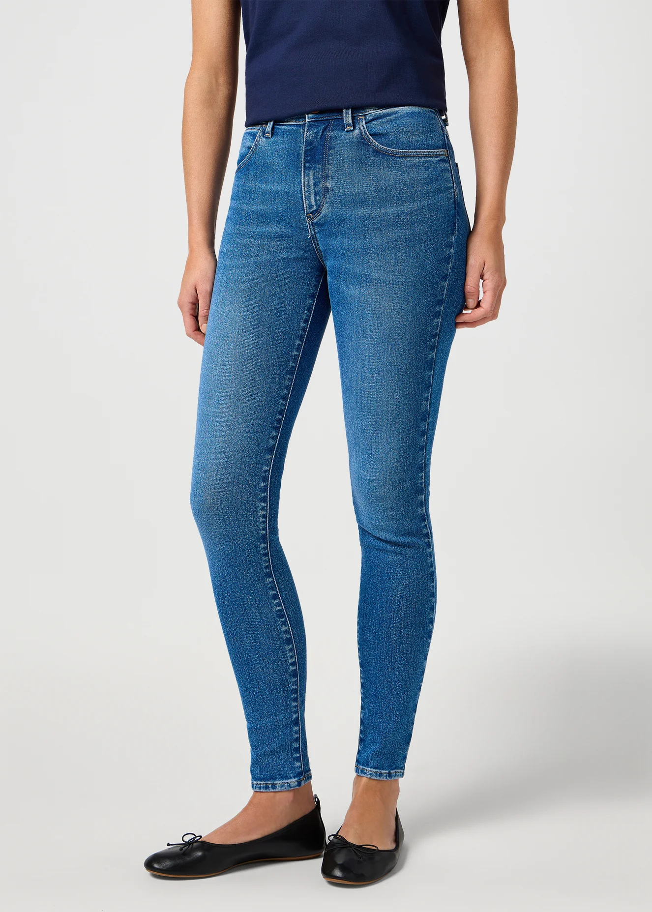 Wrangler High Skinny Urban Haze - 112362302