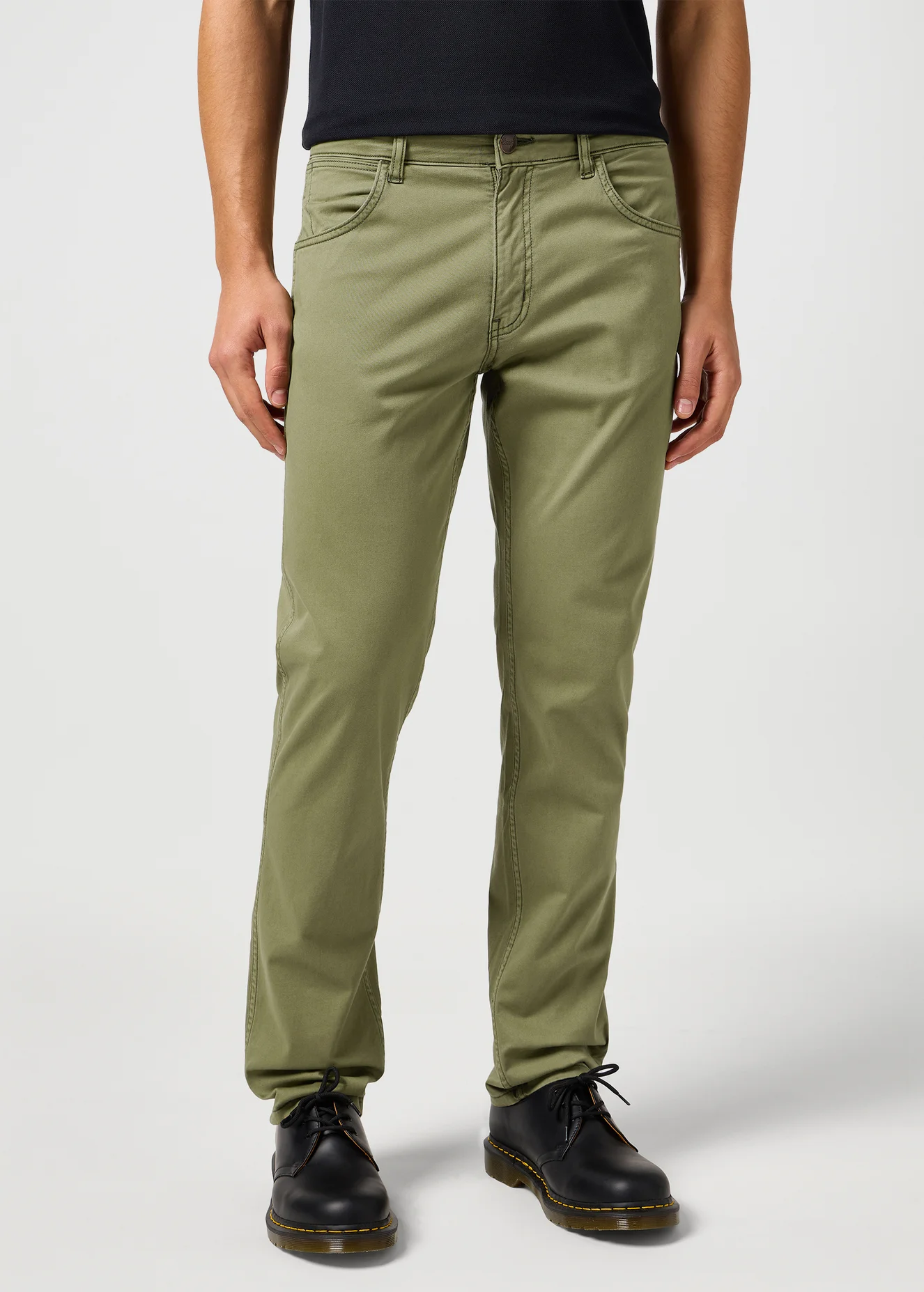 Wrangler Greensboro Non Denim Dusty Olive