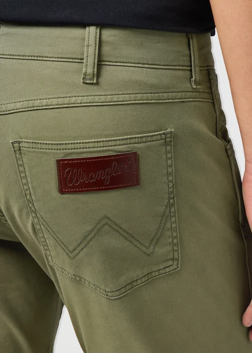 Wrangler Greensboro Non Denim Dusty Olive