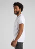 Lee Twin Pack V Neck Black White