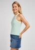 Lee Cropped Halter Top Seaform - 112350226