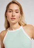 Lee Cropped Halter Top Seaform