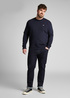 Lee Plain Crew Sweatshirt Midnight Navy - L81ITJMA