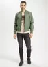 Cross Jeans Bomber Jacket Green - 40274-002